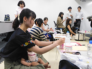 液体ミルク体験会