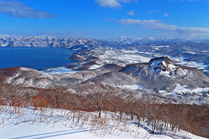 洞爺湖と昭和新山